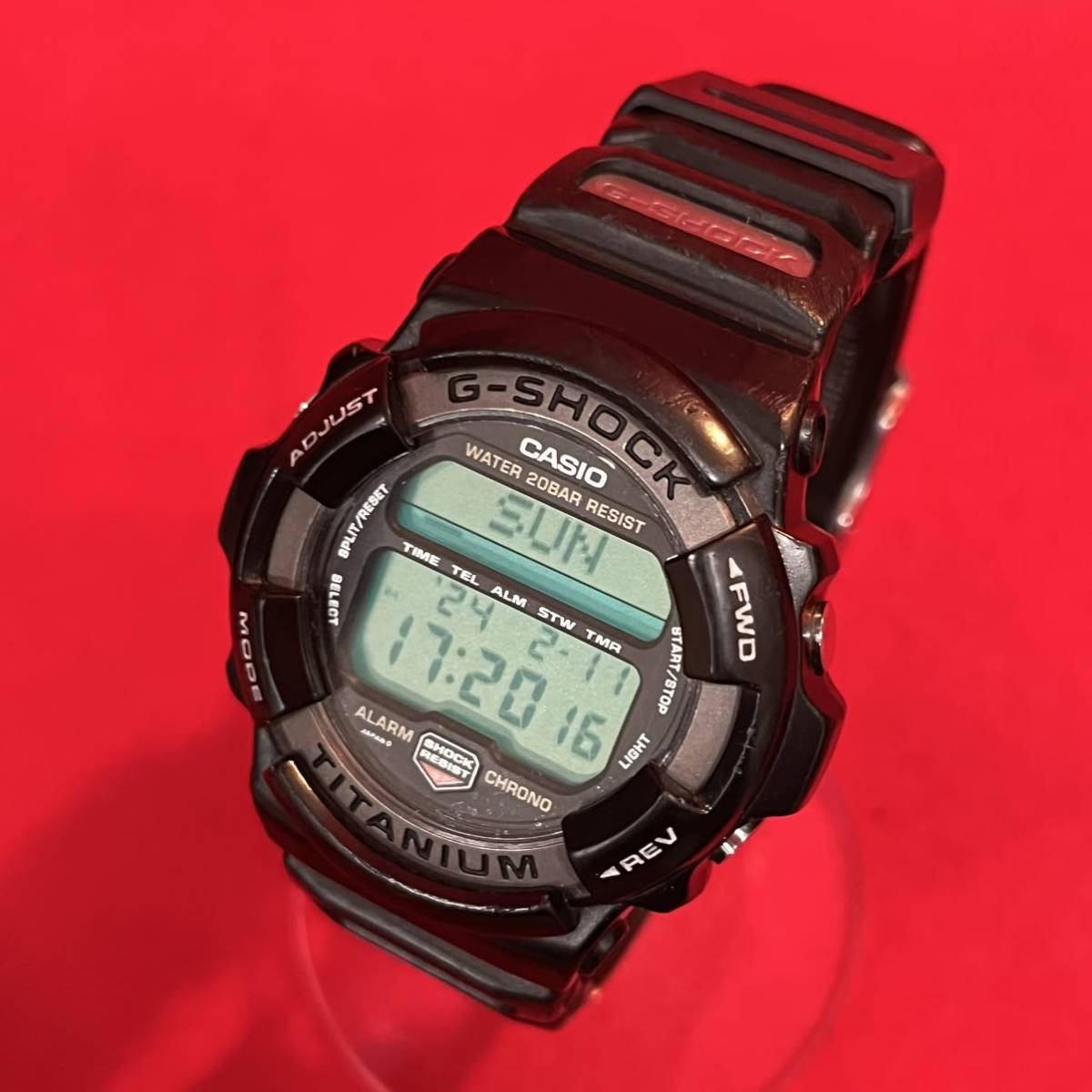 CASIO カシオ G-SHOCK MRG-1 稼働品 ケース付 Gショック デジタル 腕時計 希少品(02116_画像4