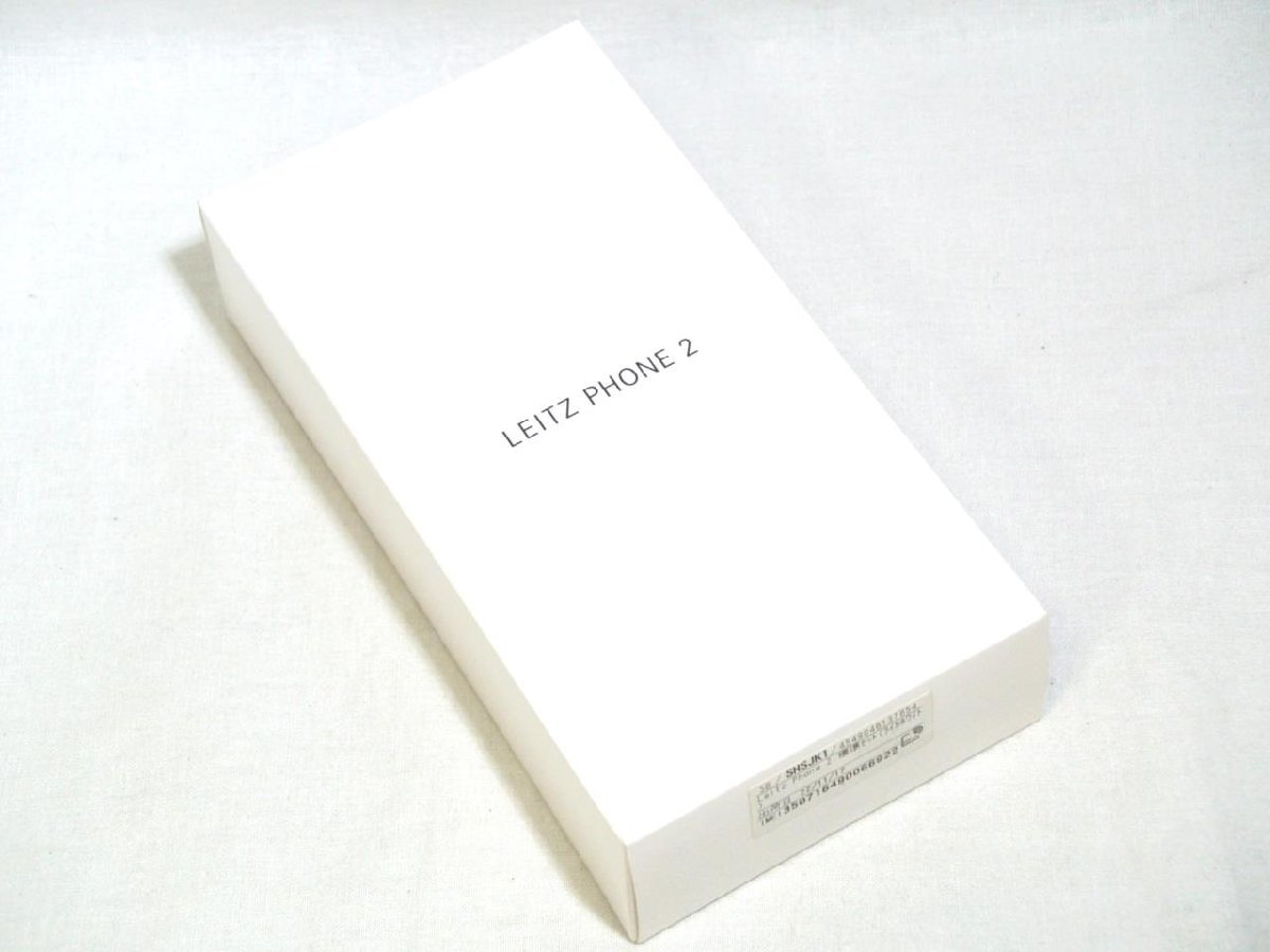 [中古]AndroidOSスマホ LEITZ PHONE 2 SoftBank ライカホワイト_画像5