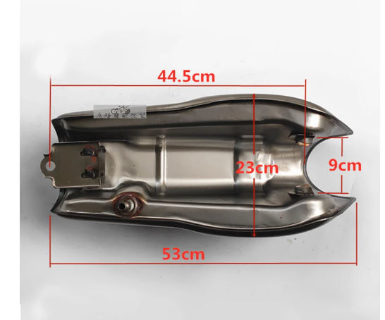  all-purpose 9L Cafe Racer Vintage fuel tank not yet painting SR400 SR500 TW225 GB250 Clubman for necessary processing 