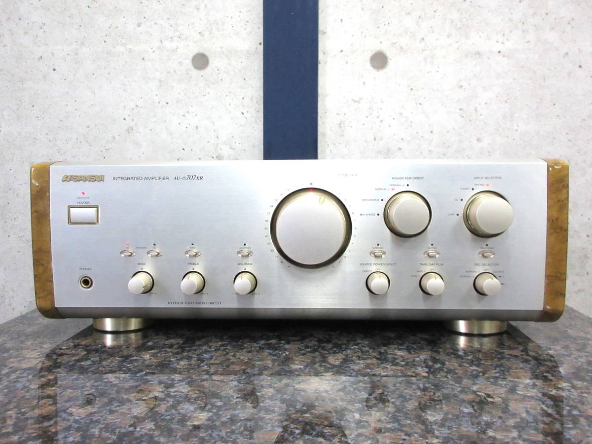 【良品】SANSUI プリメインアンプ AU-α707XR サンスイ_画像2