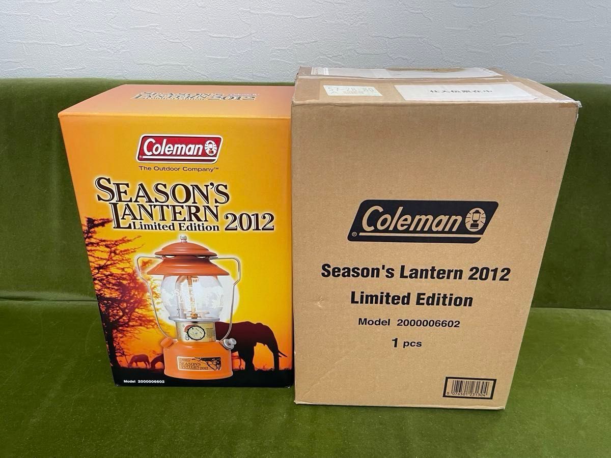 最終価格　コールマン Coleman シーズンズランタン2012  2012年1月製造　未使用品
