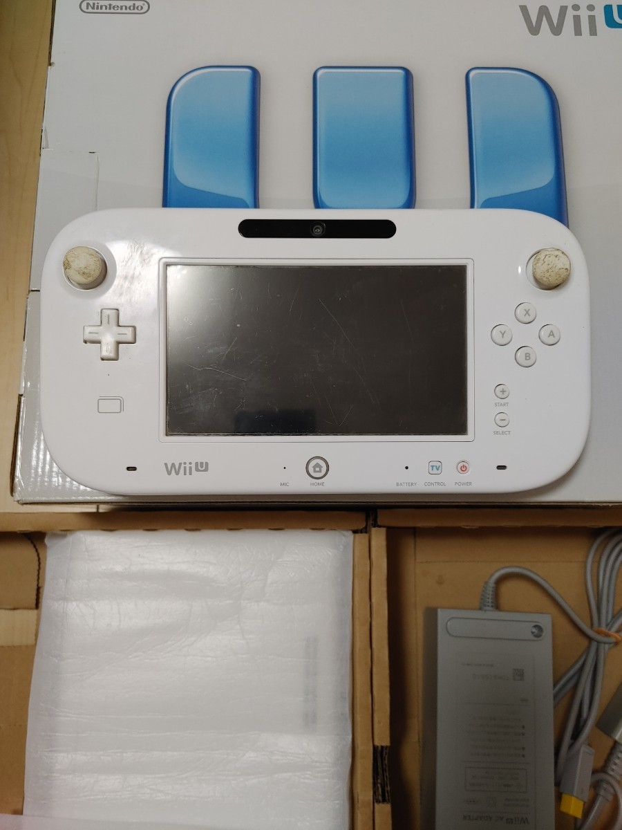Nintendo Wii U　32GB ホワイト　マリオカート8セット　リモコンプラス　ソフトセット_画像6