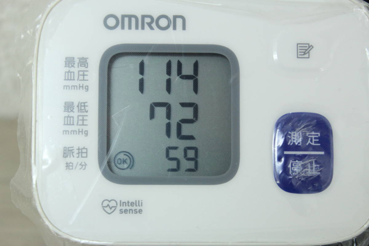  used operation goods OMRON Omron wrist type hemadynamometer HEM-6160 hemadynamometer 12I270