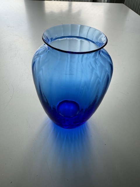 【Baccarat】バカラ 花瓶A ブルー 新品