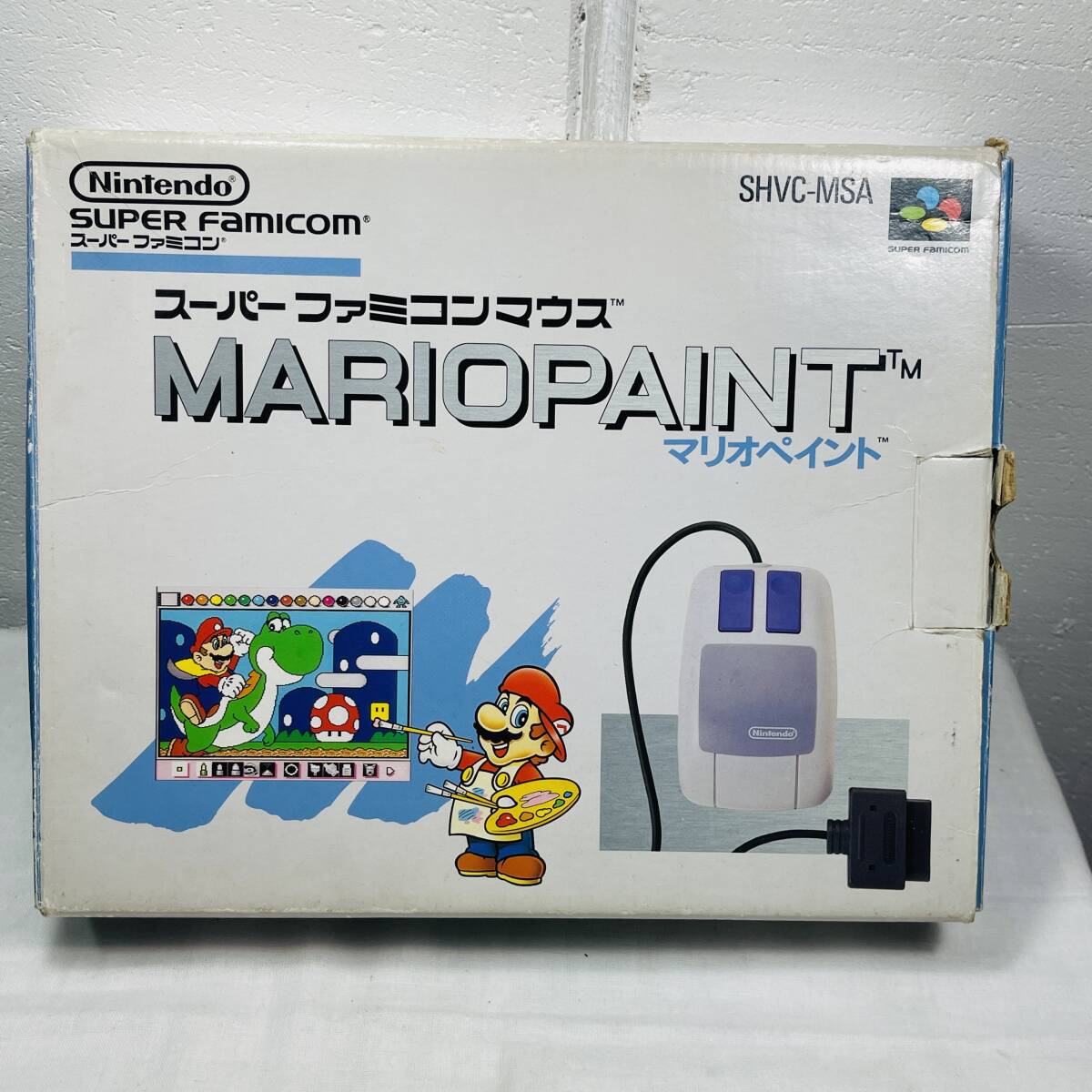 スーパーファミコンマウス MARIOPAINT マリオペイント 動作品 動作確認済み USED品 1円スタート_画像1