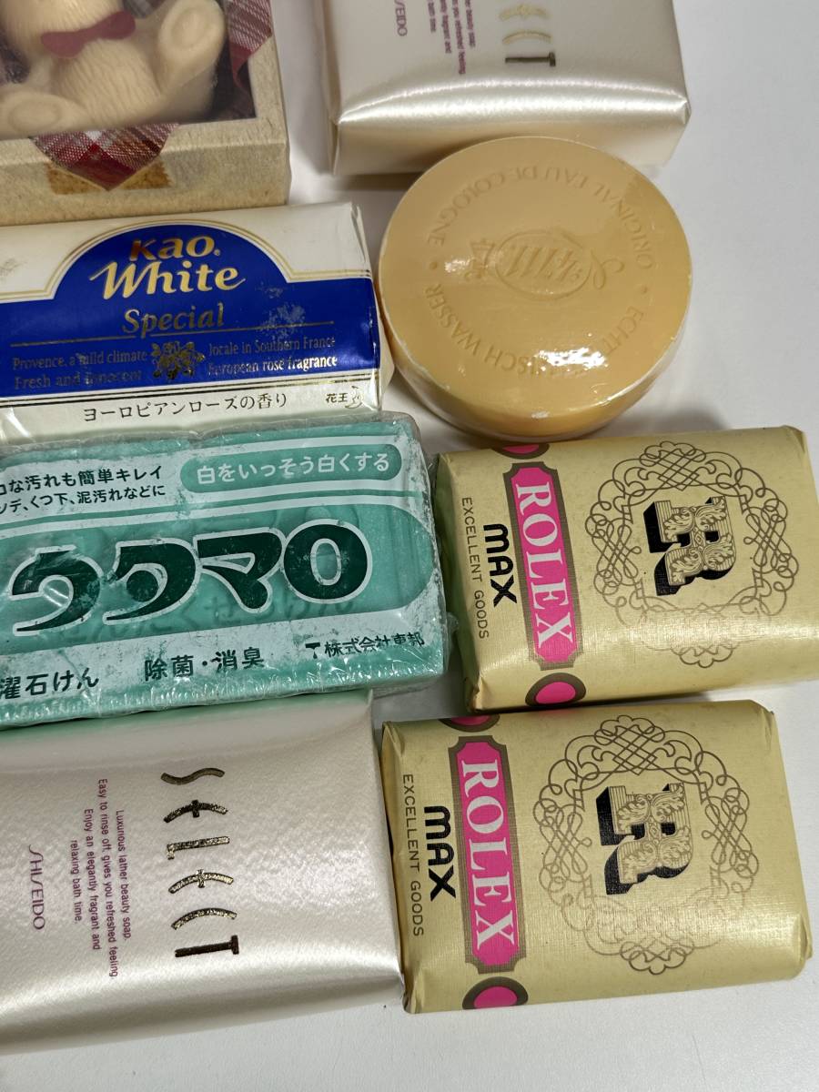 ★格安出品！！ 未使用 固形石鹸 まとめ売り COW 牛乳石鹸 資生堂 ル・サボン等 30個 セット 石鹸 せっけん 生活用品 ビンテージ G133_画像7