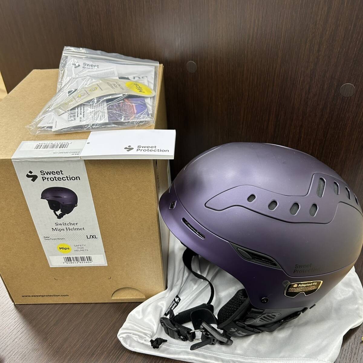 ★☆Sweet Protection スウィートプロテクション スキー用 ヘルメット Switcher Mips Helmet L/XL パープル #2406☆★_画像1