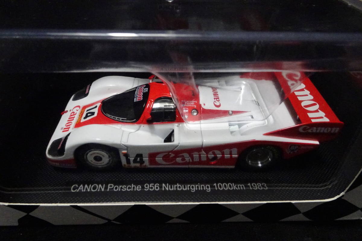 【EBBROミニカー】Nurburgring 1000km 1983 Canon Porsche 956 (44360)_画像4