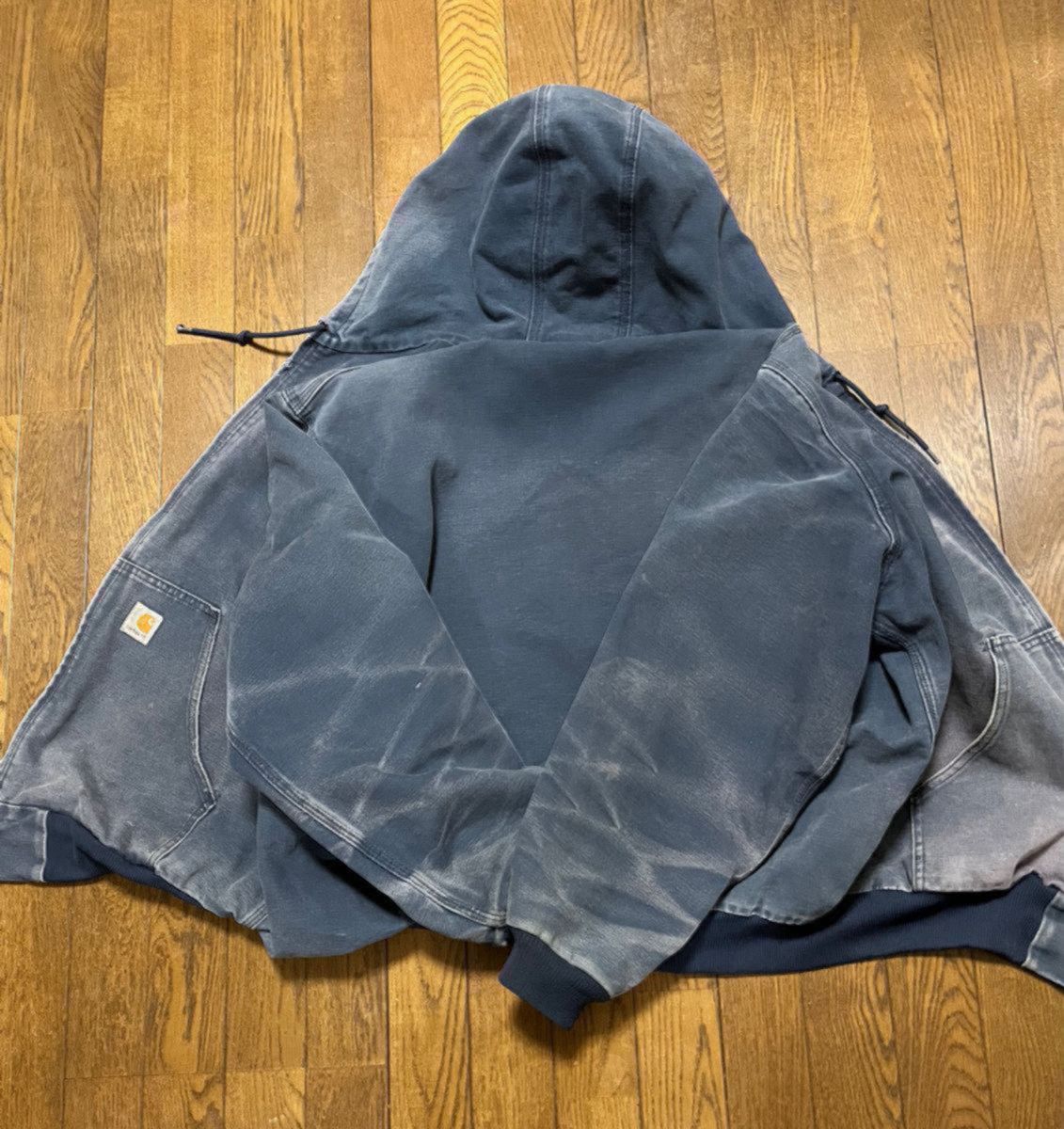 極上フェード ハチノス 企業刺繍 carhartt ダック アクティブ 極上フェード ハチノス 企業刺繍 carhartt ダック アクティブ