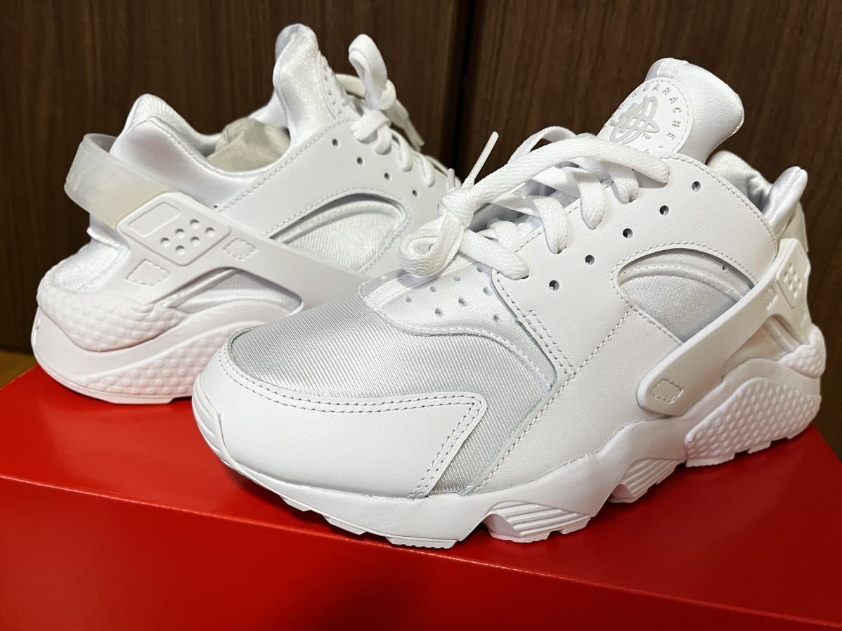 【新品】 NIKE AIR HUARACHE WHITE 28.0cm US10 エアハラチ エアハラチの画像1