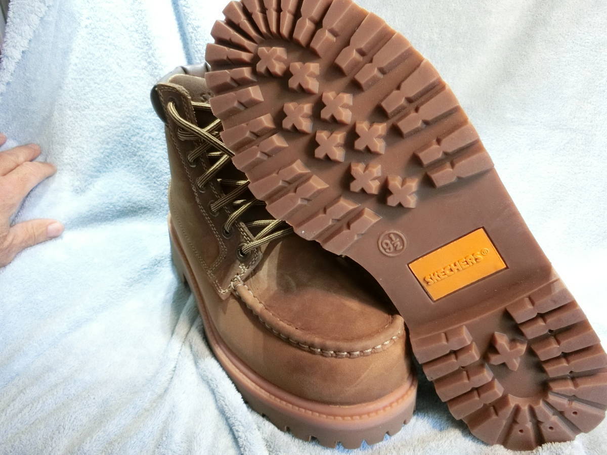Skechers Boots スケッチャーズ　ブーツ　US9.5　UK8.5　27.5CM　長期保管品なので足首部分に劣化あり_このソール、しっかりしてます！