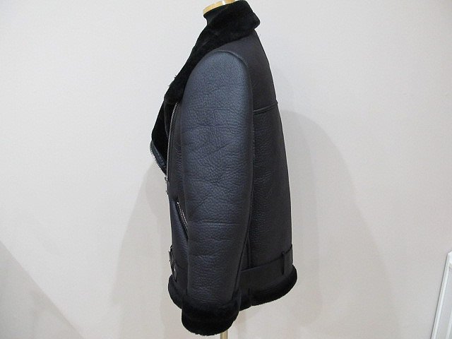 １円 ZARA ポリウレタンライダースジャケット　黒　フェイクファー　ジャケット　黒　２点　まとめて_画像3