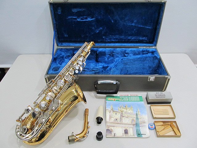  Yamaha alto saxophone YAS-22 college model hard case attaching 