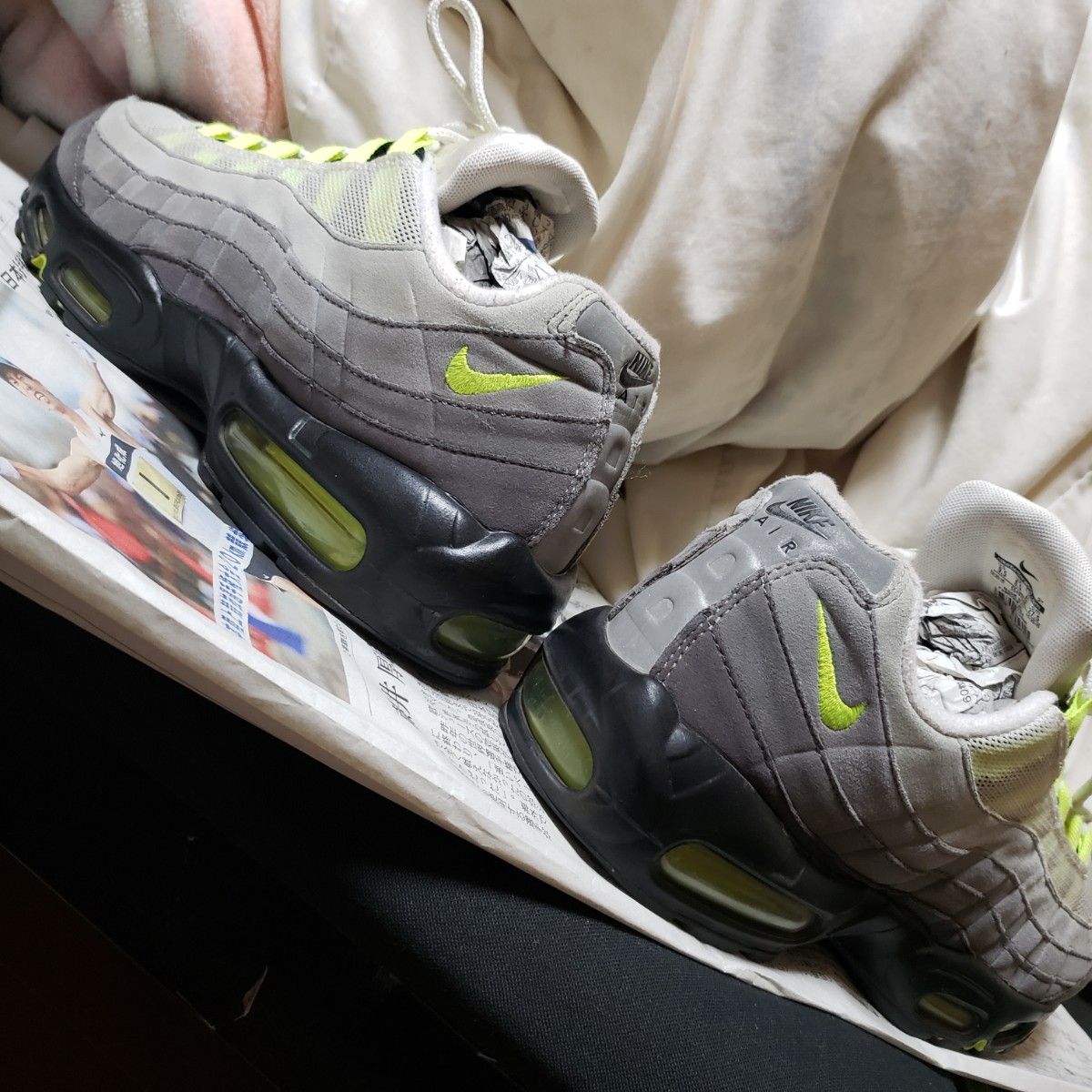 NIKE ナイキ AIRMAX エアマックス 95 イエロー グラデ yellow NIKE ナイキ AIRMAX エアマックス 95 イエロー グラデ yellow