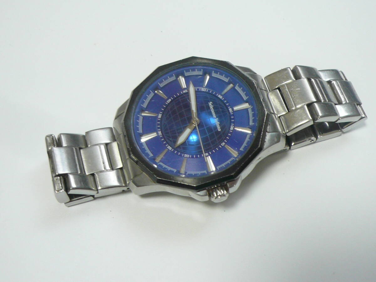 Selezione Infinita S1004M-BL1 メンズ クォーツ　腕時計 ★動作未確認　F2223_画像9