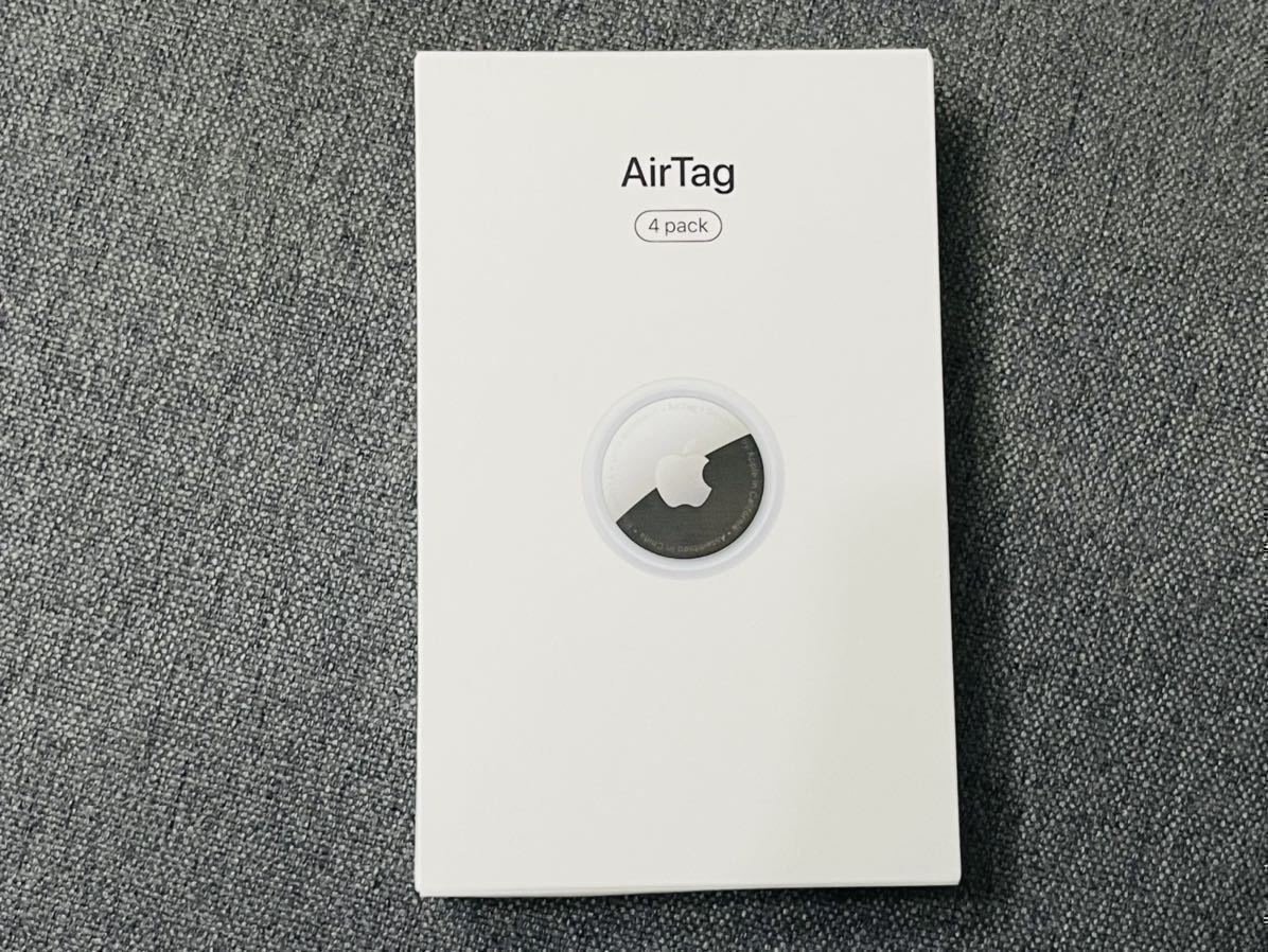 [送料無料][新品未開封]AirTag (4パック) Apple MX542ZP/A エアタグ アップル 純正 紛失防止 タグ Bluetoothトラッカー 探し物発見器_画像7