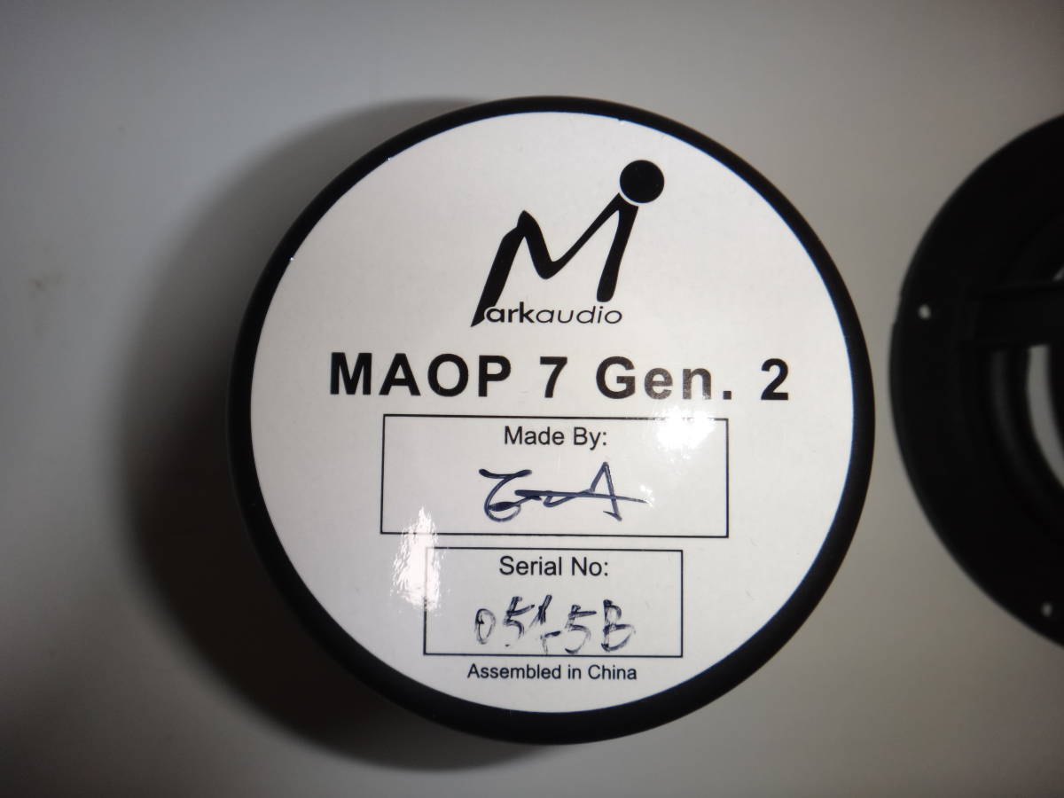 Mark Audio マークオーディオ　MAOP7_画像7