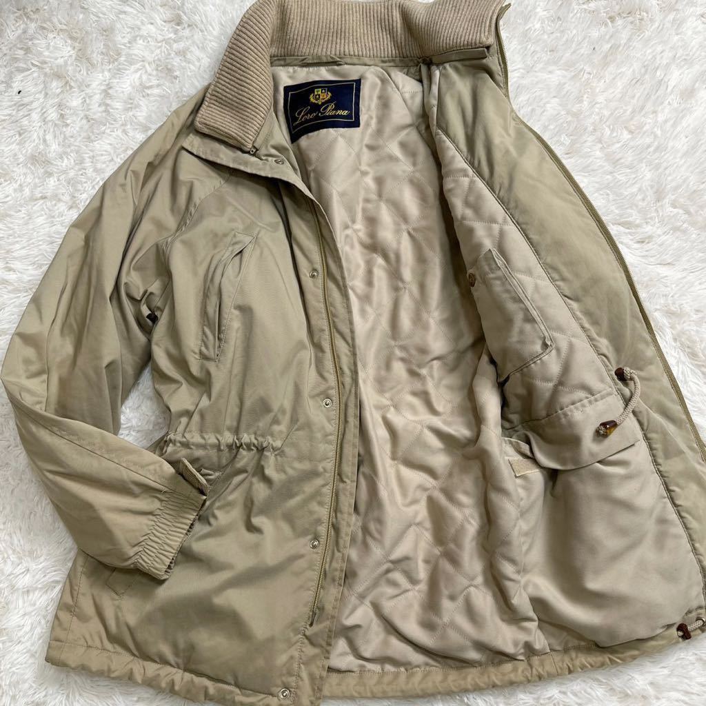 極美品!!! Loro Piana ロロピアーナ 本家 最高級 ICER Jacket アイサージャケット TACTEL タクテル シルキー メンズ ナイロンジャケット