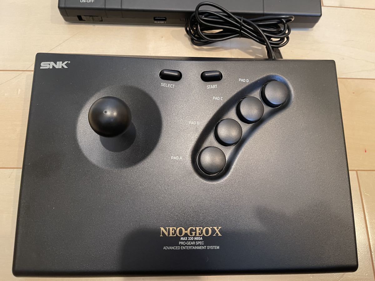 1円〜 即決　ネオジオX NEOGEOX GOLD LIMITED EDITION ネオジオXゴールドリミテッドエディション SNK 訳あり_画像3