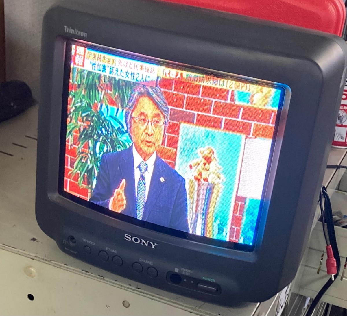 動作確認済み SONY ソニー 10インチブラウン管テレビ KL-10DS1 トリニトロン_画像10