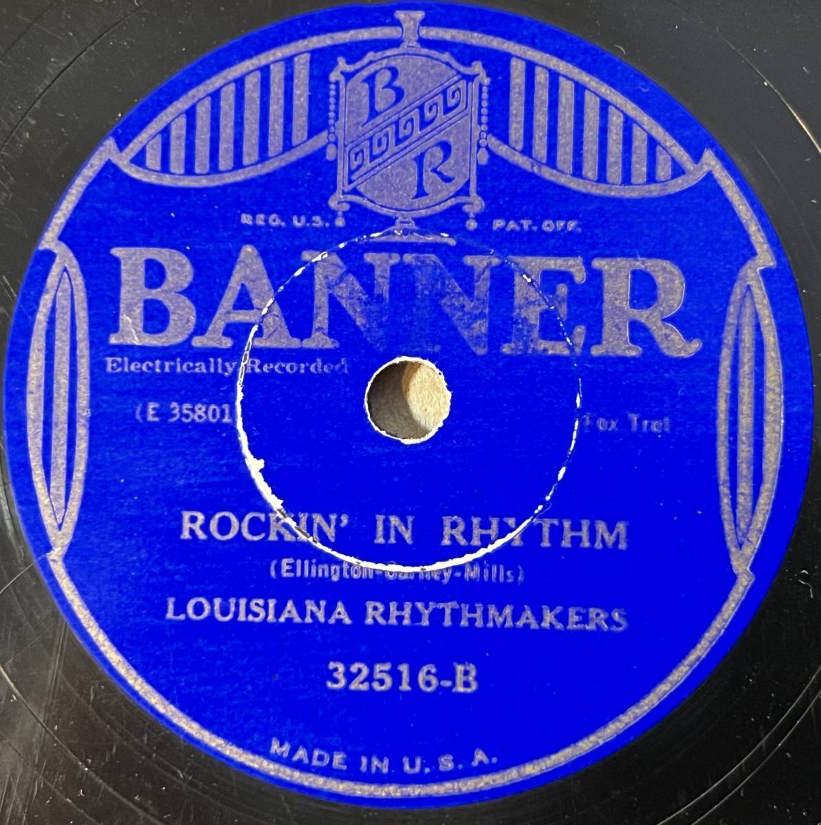 DUKE ELLINGTON as LOUISIANA RHYTHMAKERS BARNER Twelfth Street Rag/ Rockin’ In Rhythmの画像1