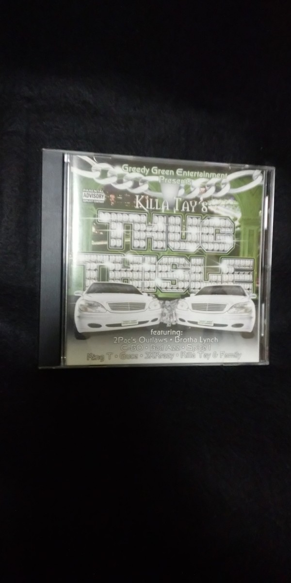 THUG THISLE/KILLA TAY G-RAP(G-FUNK)2000年ベイエリアコンピ 廃盤CD！C-BO.BAD AZZ.SPICE 1.KING-T.3XCRAZY.OUTLAWS.BROTHA LYNCH HUNG の画像1