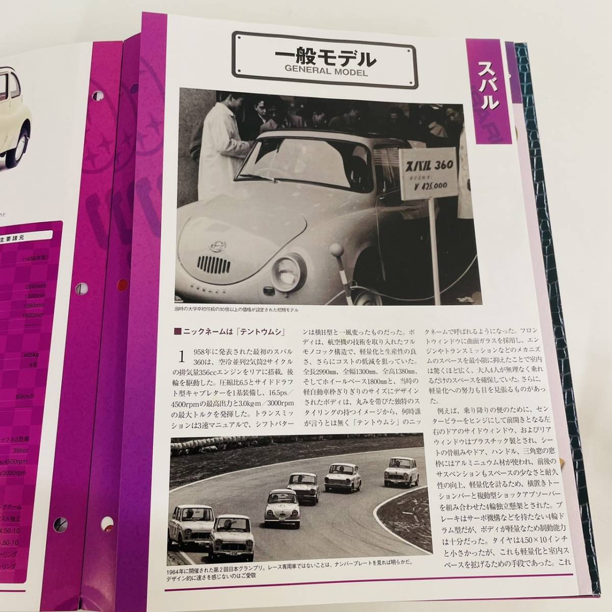 国産名車コレクション　スバル 360(1967)　1/43　アシェット　VOL.1　ミニカー　元箱付　コレクション【_画像7