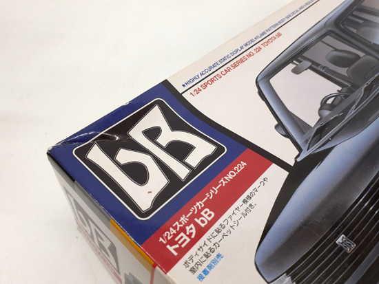 未組立 タミヤ 1/24 スポーツカーシリーズ NO.224 トヨタ bB TAMIYA プラモデル 模型 黒 車 TOYOTA 札幌市 平岸店_画像4