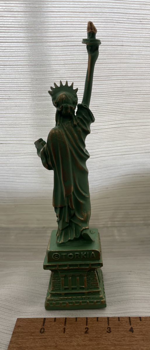 自由の女神　ニューヨーク　お土産　オブジェ　ミニチュア　置物　インテリア NY アメリカ　statue of liberty リバティ島　レトロ_画像3