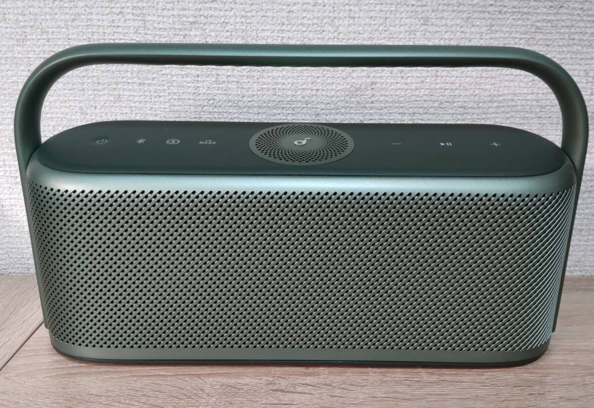 美品 Anker Soundcore Motion X600 BT スピーカー【空間オーディオ/ハイレゾ / 50W / IPX7防水 / Proイコライザー/AUX対応】