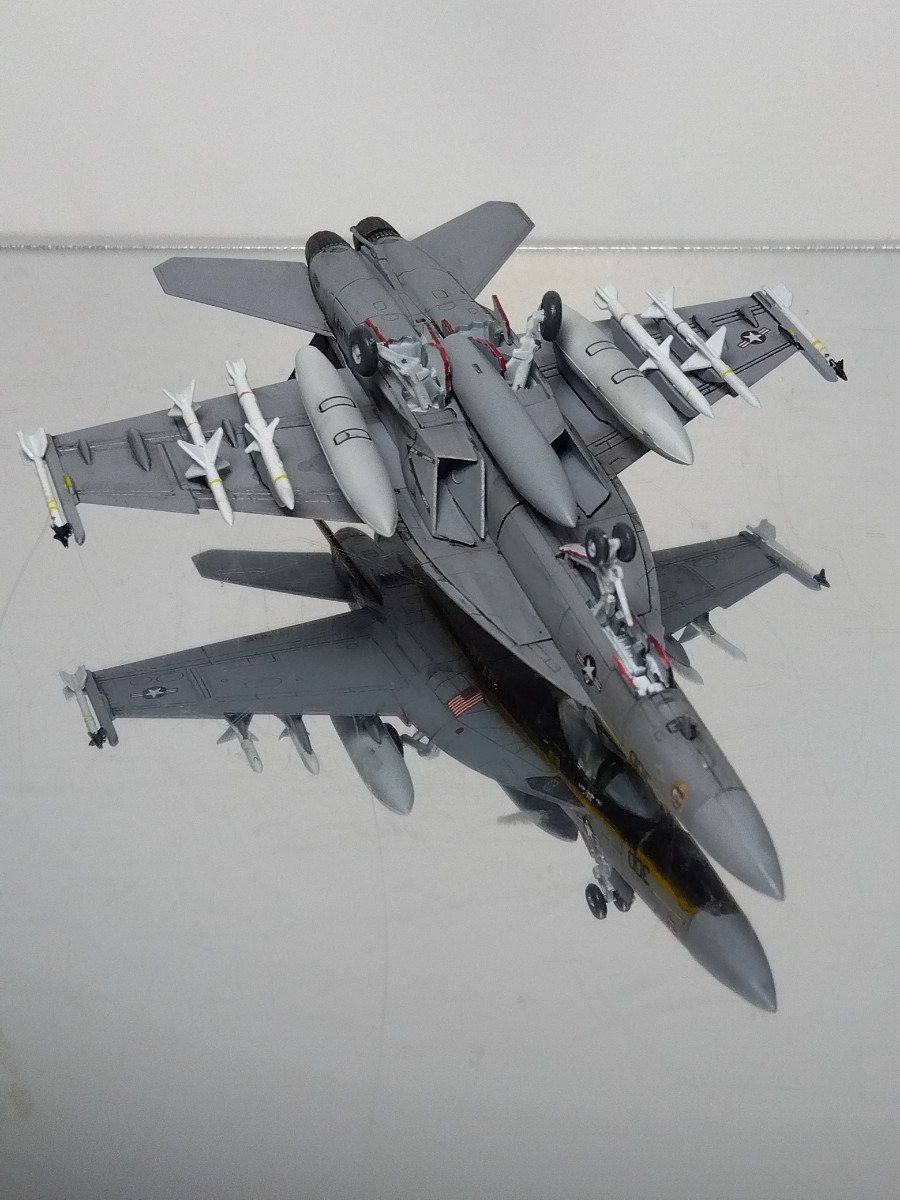 1/144　F/A18Fスーパーホーネット 　ディテールアップ完成品　エフトイズ　WTM　WKC_画像10