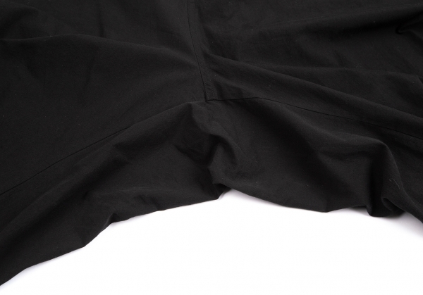 ワイズY's コットンリネン裾ベルテッドパンツ 黒1_画像8