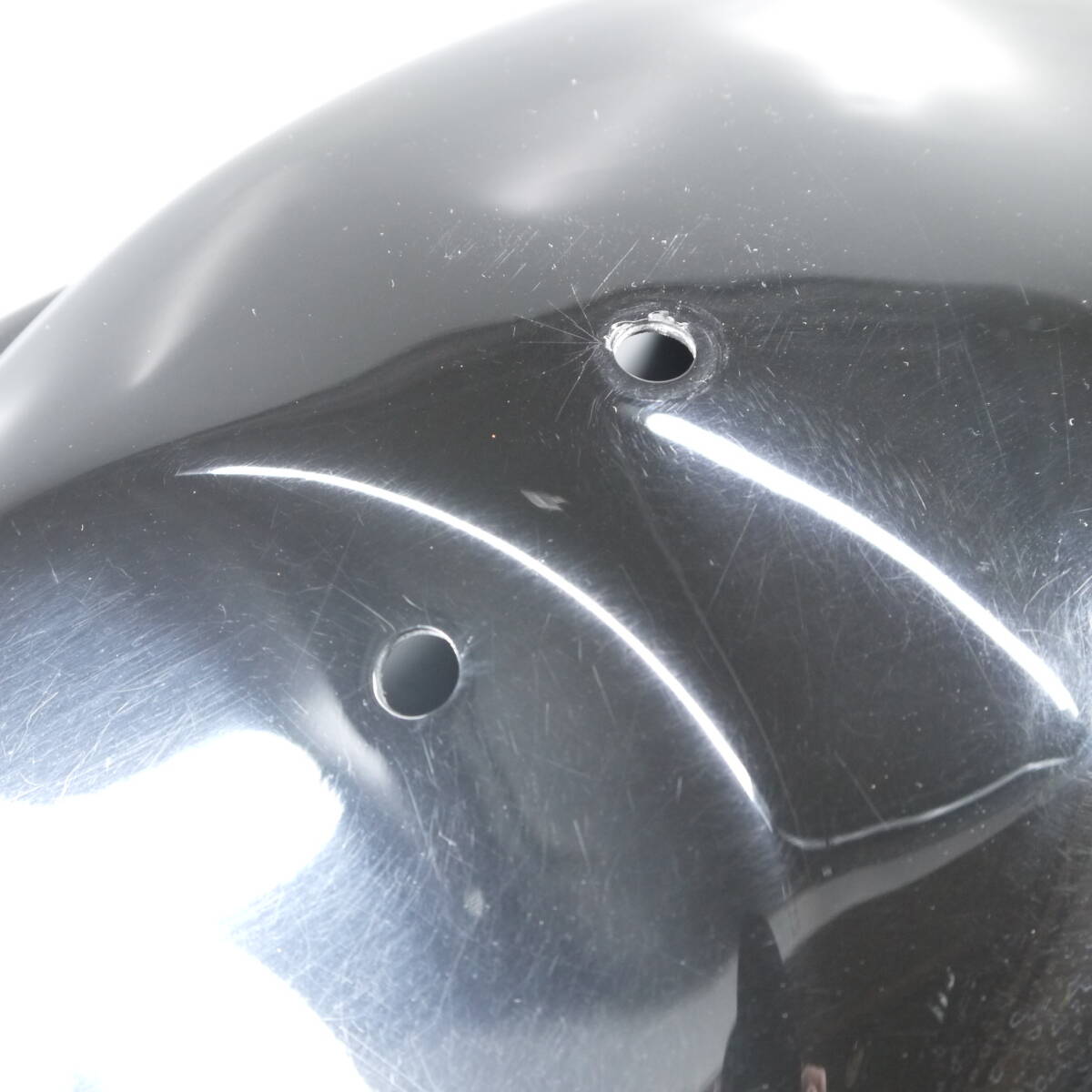  Harley Manufacturers unknown rear fender FRP made black gel coat (BB2054)