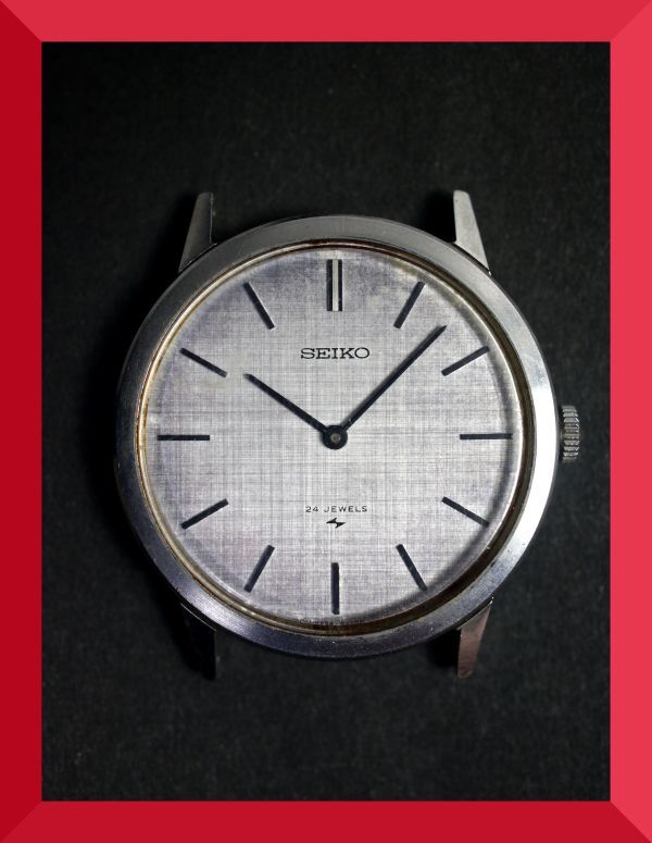 セイコー SEIKO 24石 手巻き 2針 2559-0180 男性用 メンズ 腕時計 x63 ジャンク_画像1