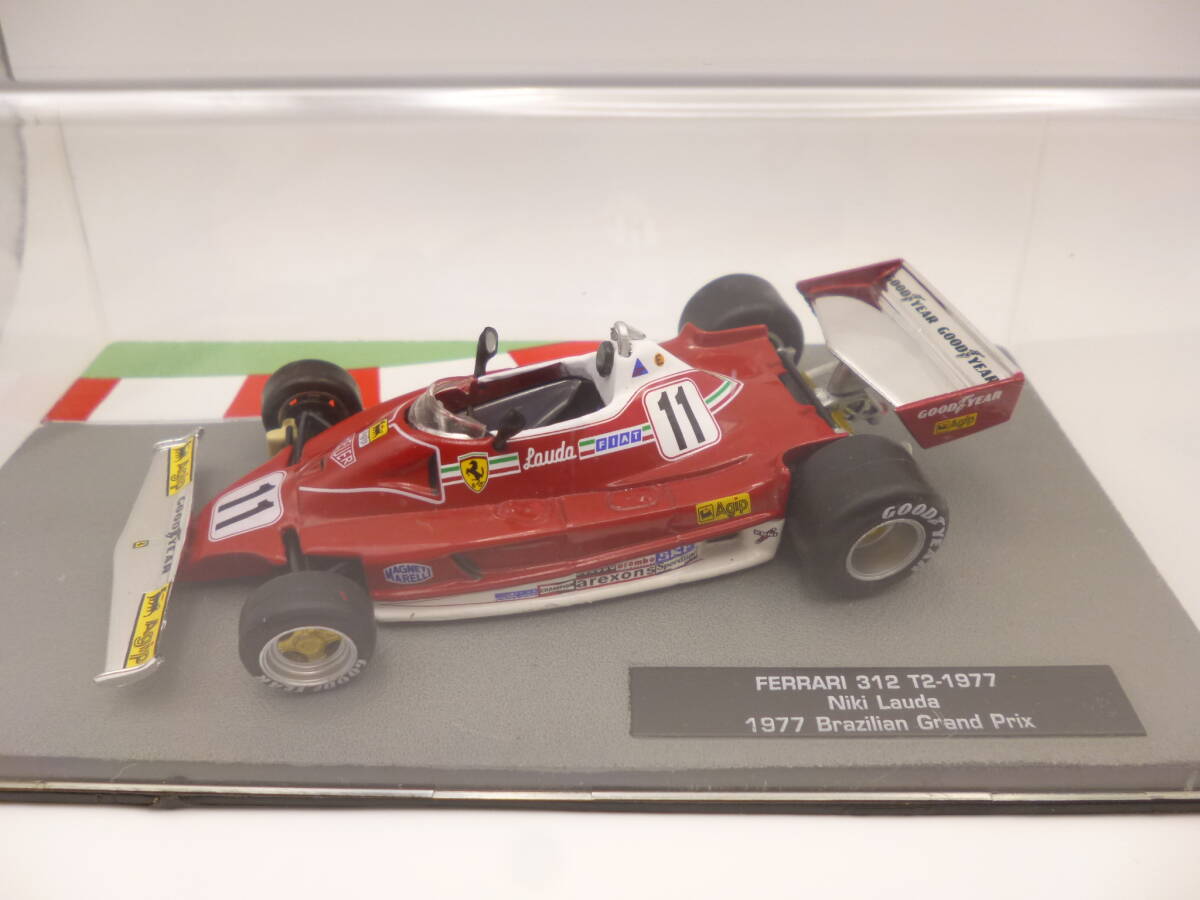 ◇F1マシンコレクション②◆1/43 [フェラーリ 312 T2-1977 ニキ・ラウダ][マクラーレン M23-1976 ジェームス・ハント]◆デアゴスティーニ◇_画像2