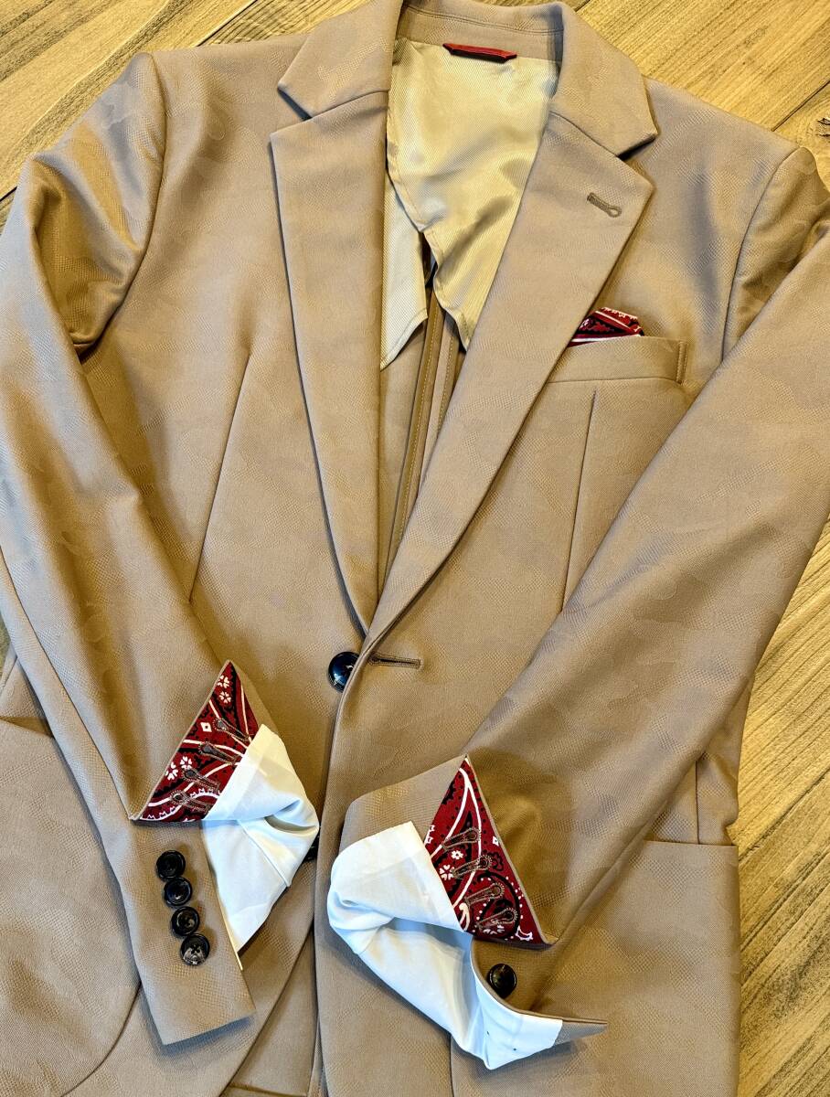 美品 1PIU1UGUALE3 旅ジャケ camo jacquard travel jacket カモ柄 トラベルジャケット Ⅲ S