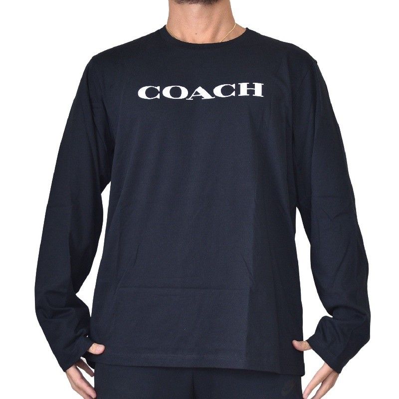 【COACH★CB672】コーチ ロングスリーブTシャツ シンプル ロゴ 定価33,000円 新品 サイズ選択可！