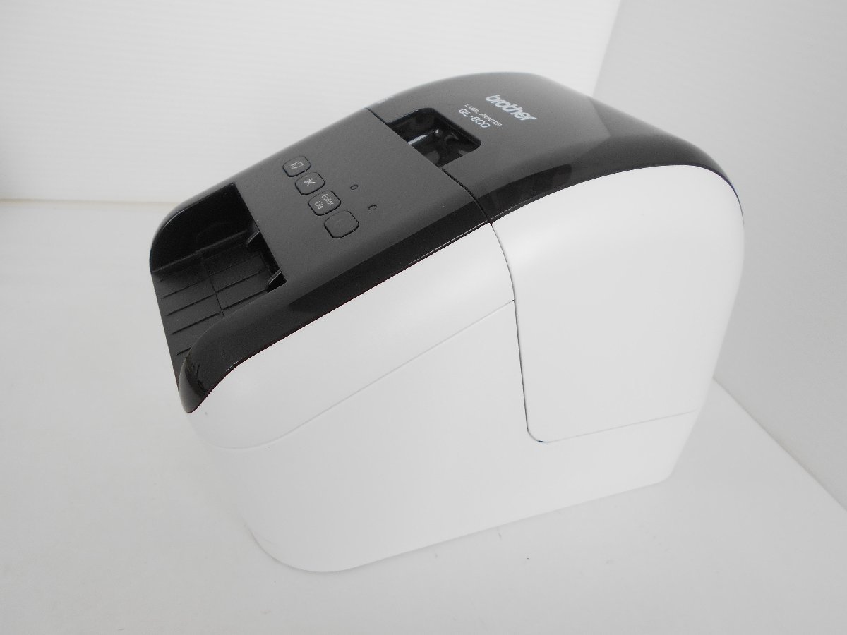 ●ラベルプリンター BROTHER LABEL PRINTER QL-800 ブラザー 説明書あり 外箱あり ラベルシール 62mm×29mm 付_画像4