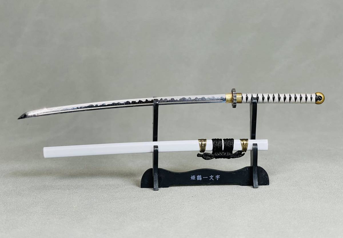 1/12 フィギュア用 武器 日本刀 武士刀 手作り 日輪刀 刃文付き 1/12 フィギュア用 武器 日本刀 武士刀 手作り 日輪刀 刃文付き