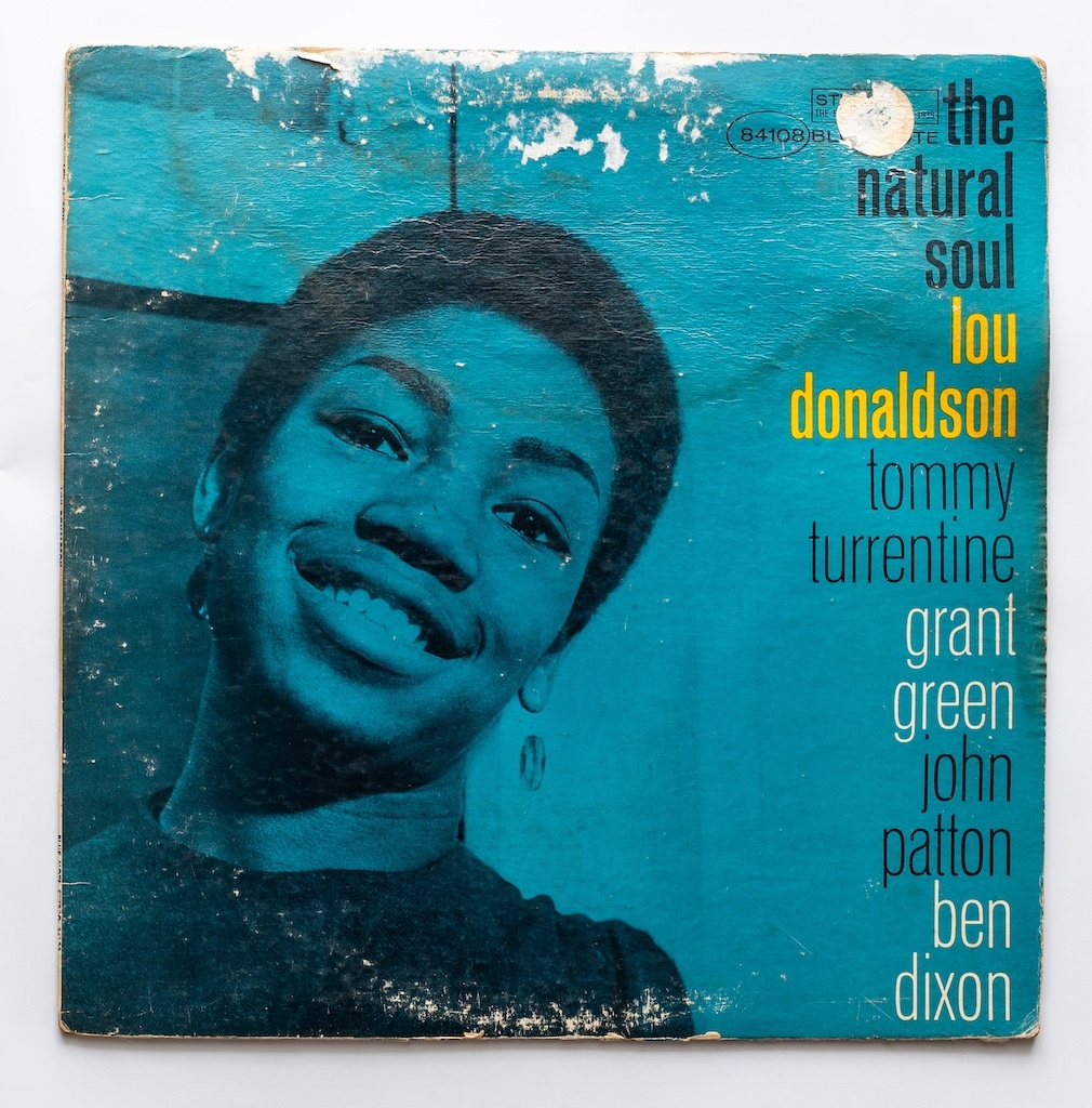 【現状渡し】 BLUE NOTE 84108 Lou Donaldson / the natural soul NYC / VAN GELDER刻印 / STEREO刻印 / ステレオ / ジャンク扱い_画像1