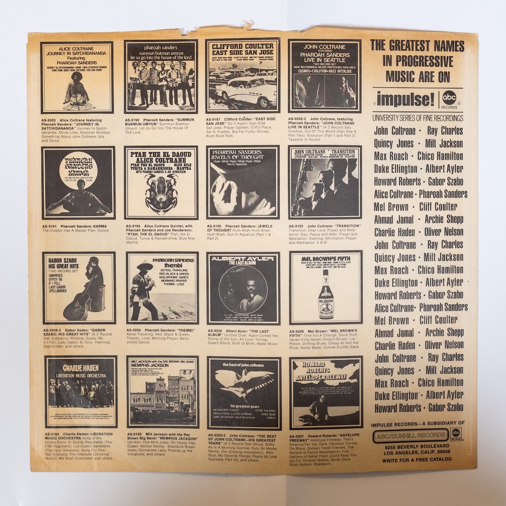 US盤　THE ARTISTRY OF FREDDIE HUBBARD impulse! AS-27 / 赤黒 / VAN GELDER刻印 / STEREO刻印 / 67年再版盤 / フレディー・ハバード_画像4