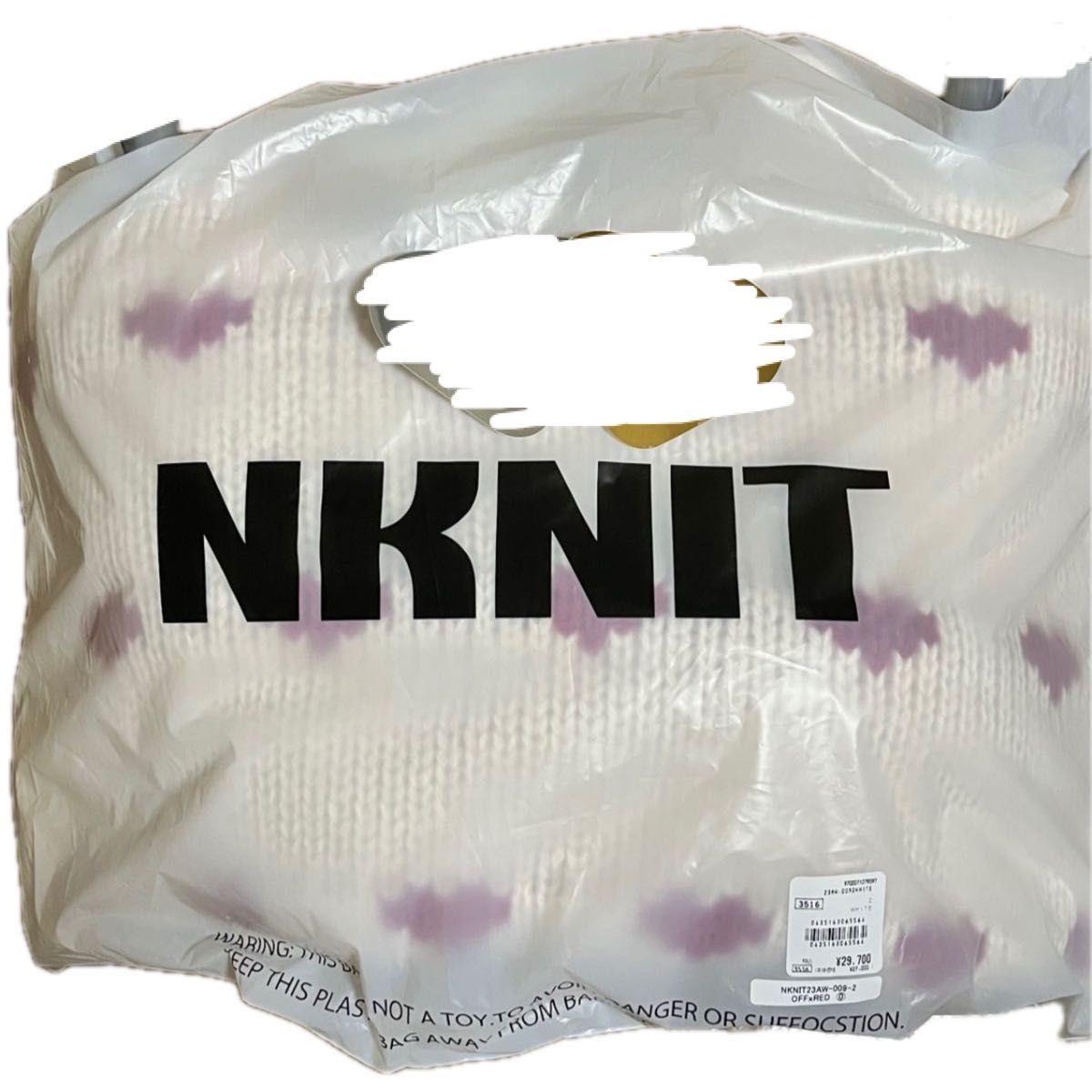 NKNIT nknit ンニット ハートパターンニット ロングサイズ NKNIT nknit ンニット ハートパターンニット ロングサイズ