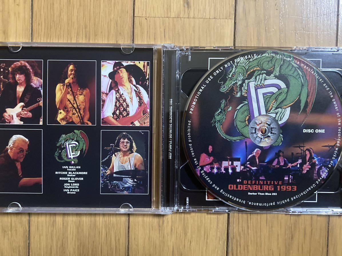 DEEP PURPLE ディープパープル / DEFINITIVE OLDENBURG 1993 2CD_画像2