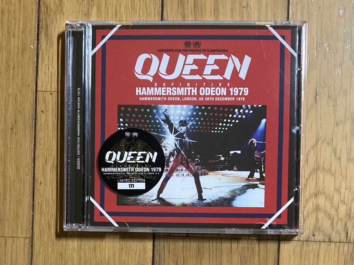 QUEEN クィーン / DEFINITIVE HAMMERSMITH ODEON 1979 SOUNDBOARD 2CD_画像1