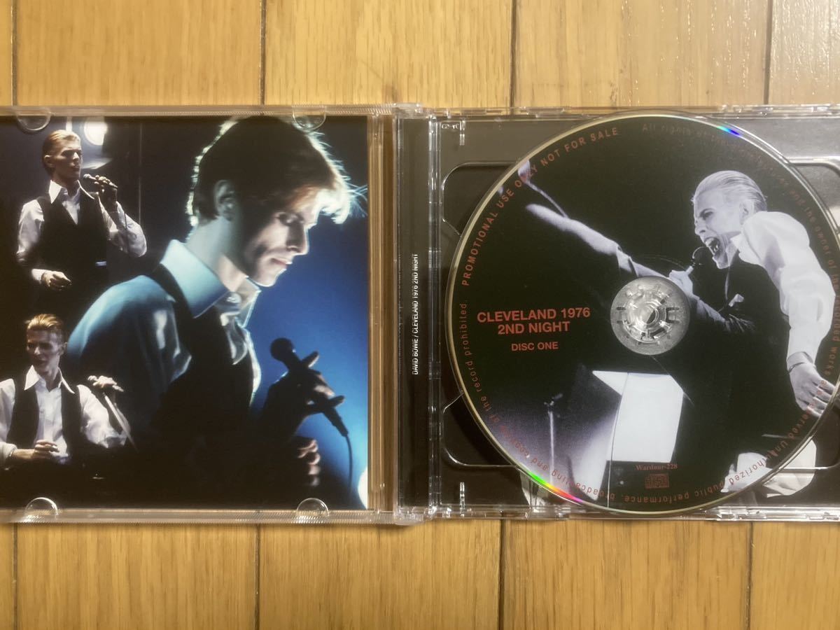 DAVID BOWIE デヴィッドボウイ / CLEVELAND 1976 2ND NIGHT 2CD ＋DVD MONTREAL 1976_画像2