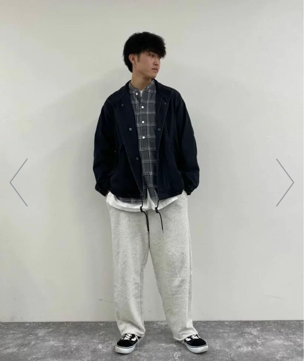 【新品未使用品】denim ショートモッズコート ミリタリーブルゾン デニムM