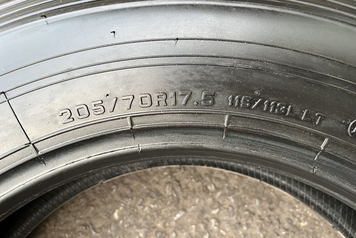 205/70R17.5 115/11 ダンロップ SPLT50 夏タイヤ　　2020年製　　ダイナ　　キャンター　エルフ　深溝　１本_画像4