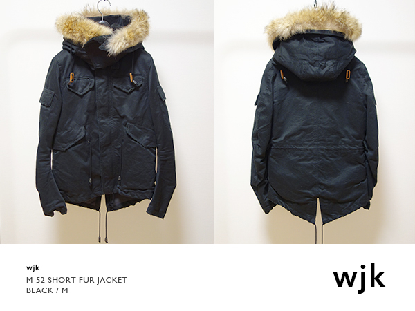 ◆ ... красивый  подержанный товар   бу одежда  wjk m-52 short fur jacket M Black ◆  короткий    мех   пиджак   пальто   черный   черный  m52 m-66 m66  военный  