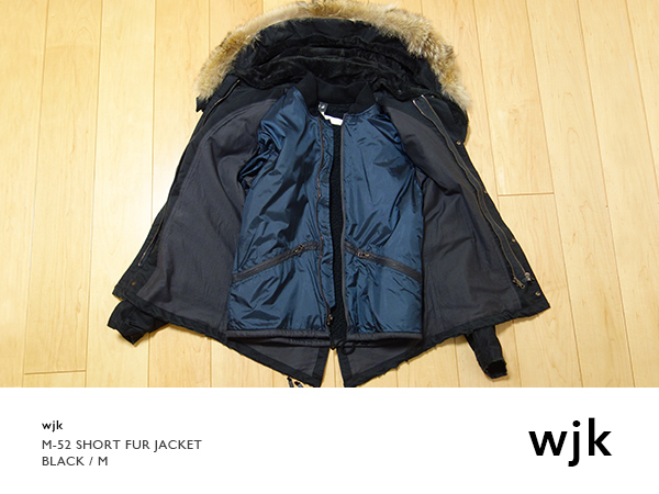 ◆ ... красивый  подержанный товар   бу одежда  wjk m-52 short fur jacket M Black ◆  короткий    мех   пиджак   пальто   черный   черный  m52 m-66 m66  военный  