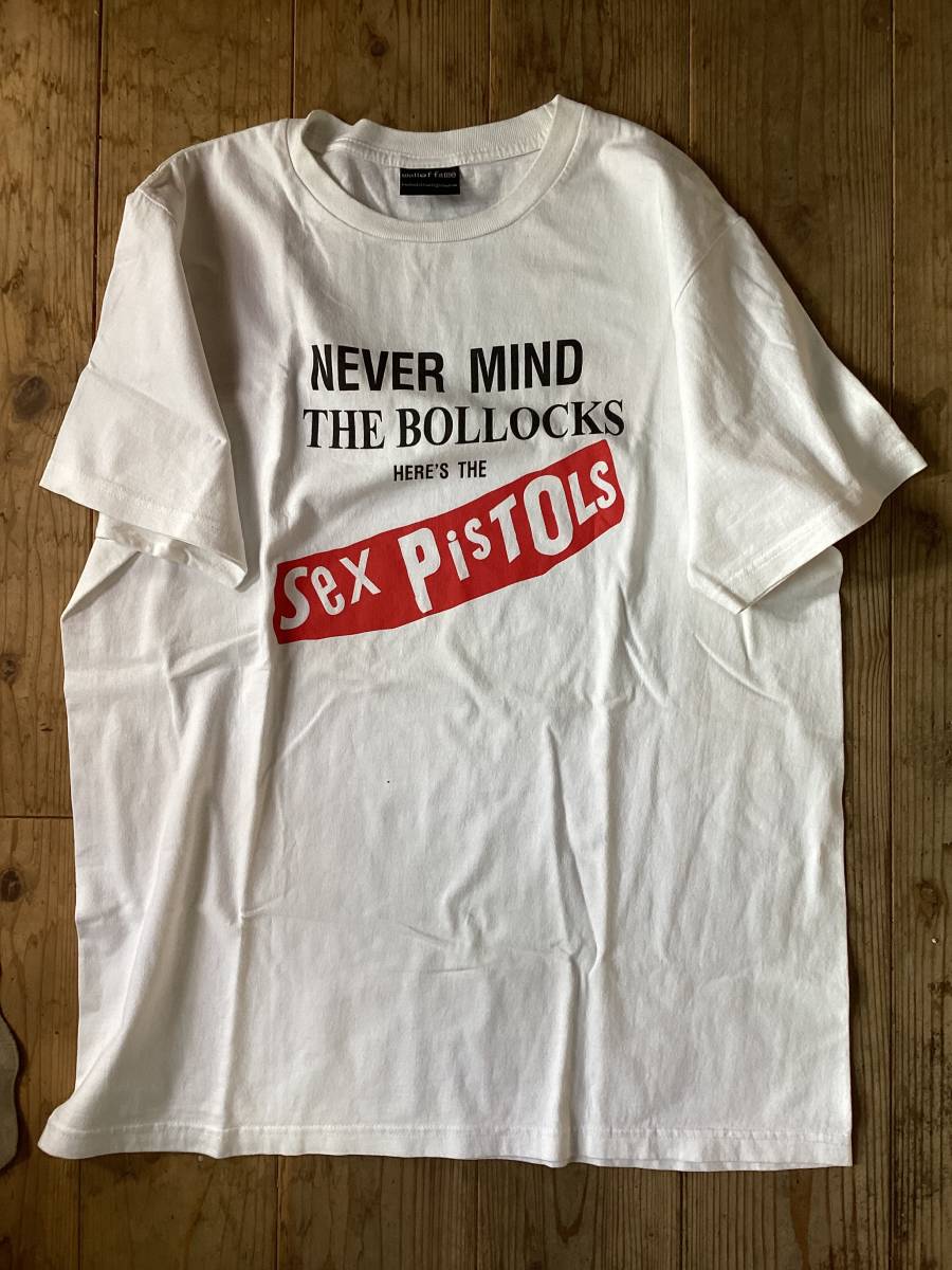 90年代ビンテージ★SEX PISTOLS セックスピストルズ 1996日本武道館the Filthy Lucre tour NEVERMINDプリントTシャツ シドヴィシャス_画像3